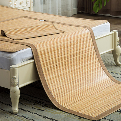 College Student Single Dorm Room Seats Double Sided Bamboo Mat Bamboo Mat Bamboo Mat Start Season Full Head Layer Green Bamboo Mat