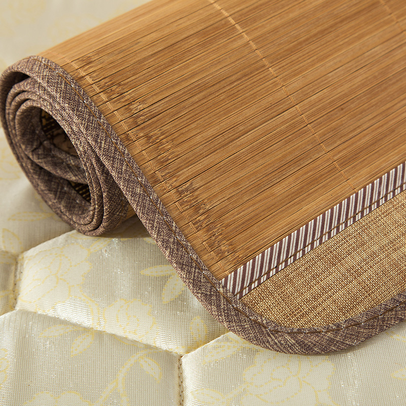 Custom baby cool mat Children's bed Bamboo Mat Kindergarten Summer Bifacial Students Bamboo Mat mat Sofa Mat window