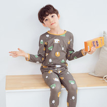 Modal cotton boys underwear set thin spring and autumn baby home clothes childrens pajamas boys autumn trousers