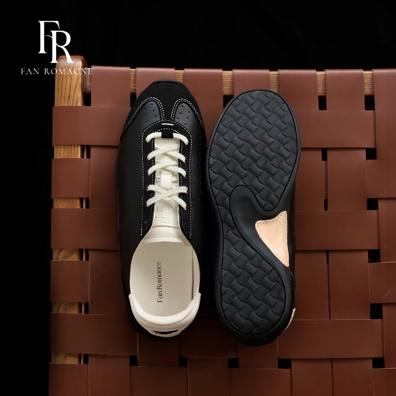 Fanfan's Cousin, Women's Black Platform Shoes with Hidden Height Increase, Autumn Ballet Casual Shoes, Retro Sports Shoes, Forrest Gump Shoes