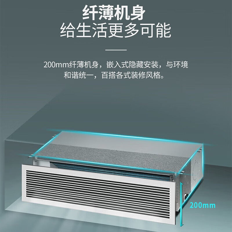 Chigo Ductless Air Conditioner for Home Use, One Unit for One Room, Central Air Conditioner for Living Room, 3 Hp, 5 Hp, 6 Hp, Inverter Cooling and Heating
