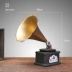 Bw retro hoài cổ đêm karaoke Paris ghi âm mô hình máy nghe nhạc cổ điển thanh đồ trang trí đường nhiếp ảnh - Máy hát 	đầu đĩa than akai	 Máy hát