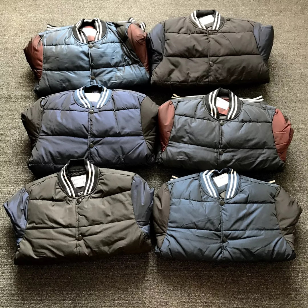Áo khoác cotton nam giản dị Bóng chày cổ áo cotton dày phù hợp với phong cách Nhật Bản phong cách retro áo khoác mỏng AL606C áo khoác bomber bóng chày