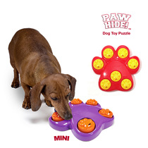 Cool dog educational toy combination Molar bite-resistant food leakage training puzzle food plate Golden retriever Teddy toy