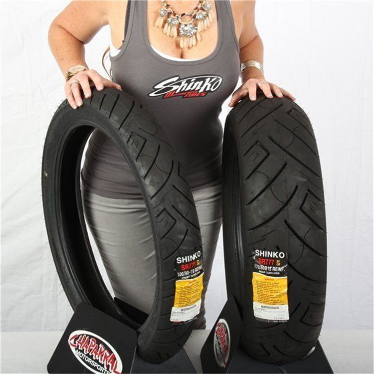 Japan SHINKO Harley Sportster XL 883 1200LRNVCX front and rear white tire tires