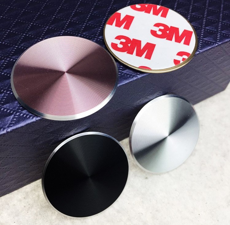 Tấm từ tính xe từ điện thoại phụ tùng phụ tùng dán loại vá điện thoại trở lại kim loại mảnh giá kẹp điện thoại trên ô tô