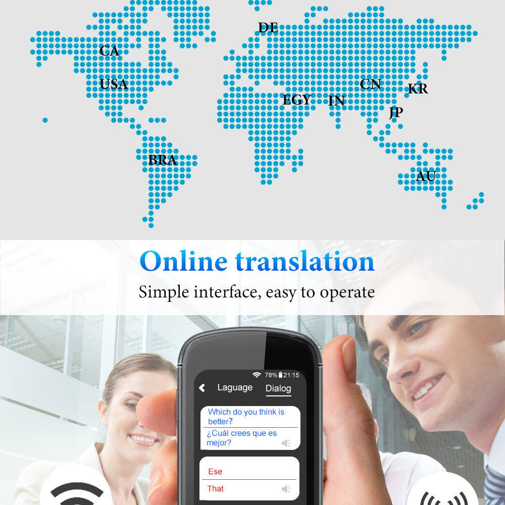 Переводная ручка new v10 portable language translator 137 languages two-way r OTHER