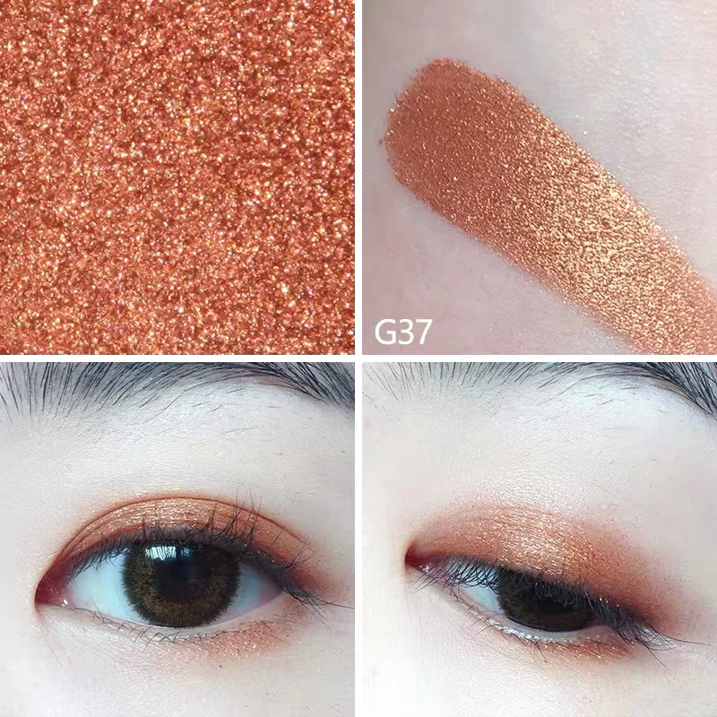 Judydoll Orange Monochrom Eye Shadow Trung Quốc Light Eyeshadow g33g44 Cow Lang Color Mermaid Ji G99 Pearl - Bóng mắt