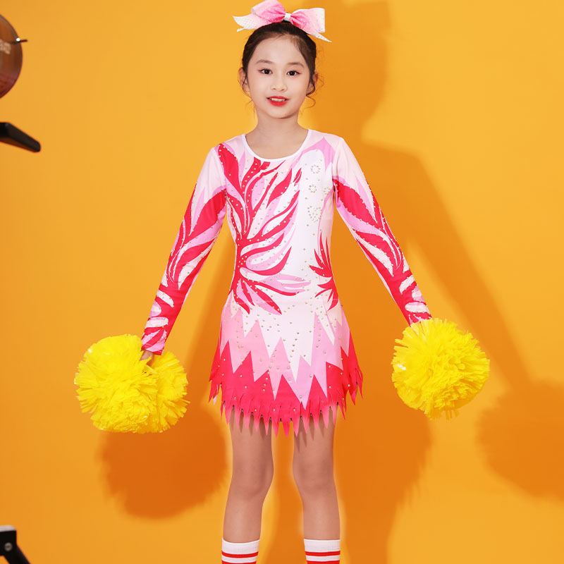 Cheerleading women's children's games competitions cheerleading team gymnastics girls'cheerleaders' new competitive clothing-Taobao