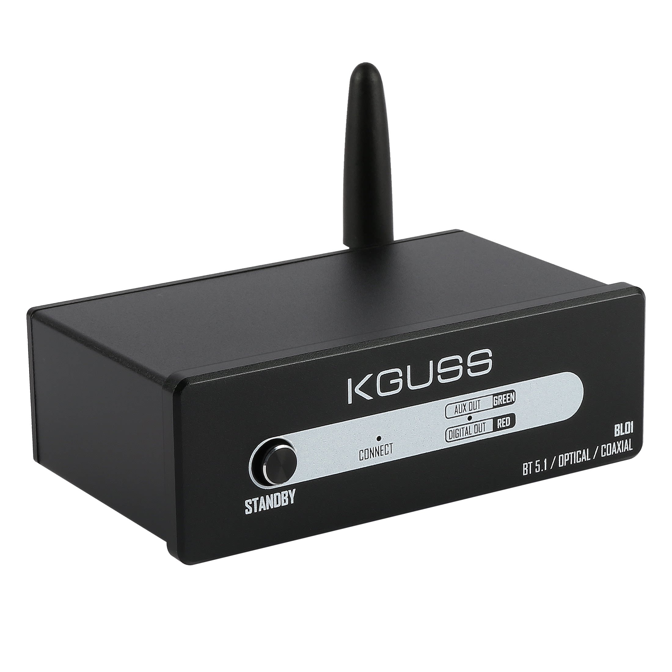KGUSS古声色BL01蓝牙音频接收器HIFI发烧QCC3031无损解码APTX HD评价 