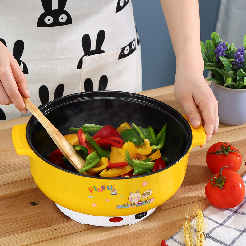Multifunctional cooking pot electric boiler Dormitory Quick Cooking Pot small power Mini electric boiler Home Hotpot 2-4 people