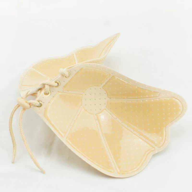 Laragoddess Lala Goddess 2019 Ngực Thở Vô hình Dày lên Dây rút Silicone Sữa Sticker dán núm vú