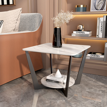 Light lavish rockboard side several small family type living room Home small tea table bed head cabinet minimalist Sofa Side Cabinet Extremely Simple Corner a few tables