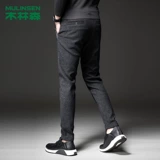 木林森 Летние повседневные брюки, универсальные трендовые штаны, облегающий крой, в корейском стиле