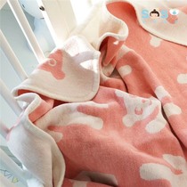 SOSO global] Swedish KLIPPAN cotton blanket baby cotton blanket cover blanket hand wash 70 * 90cm