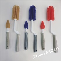 SOSO global] South Korean MOTHER K baby safe silicone bottle nipple brush cleaning set