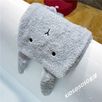 SOSO Global] Danish LIEWOOD childrens baby bath towel natural organic cotton bath set 3