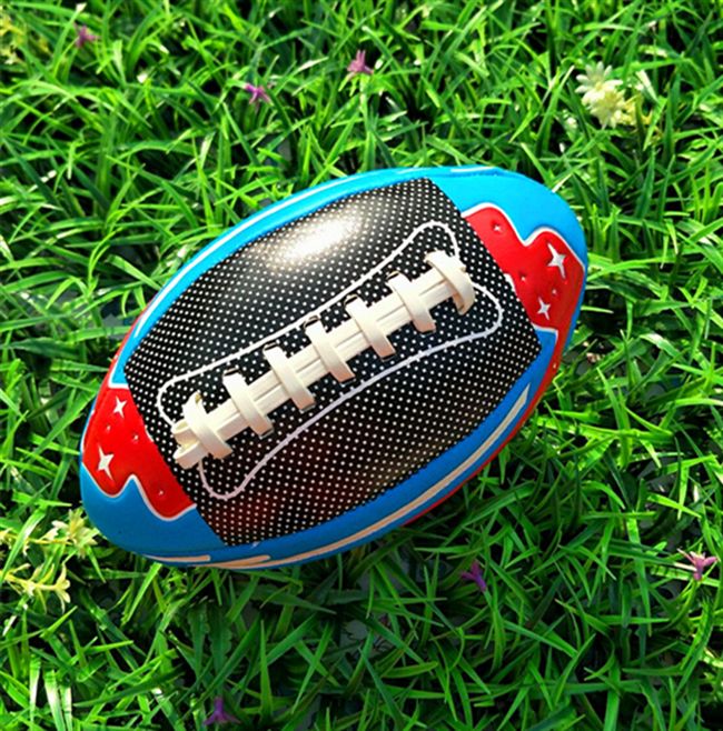 Bán chạy nhất bóng bầu dục số 3 Mỹ pu rugby da mềm cao cấp mẫu giáo trẻ em và thanh thiếu niên giảng dạy đào tạo tay? - bóng bầu dục Quả bóng bầu dục