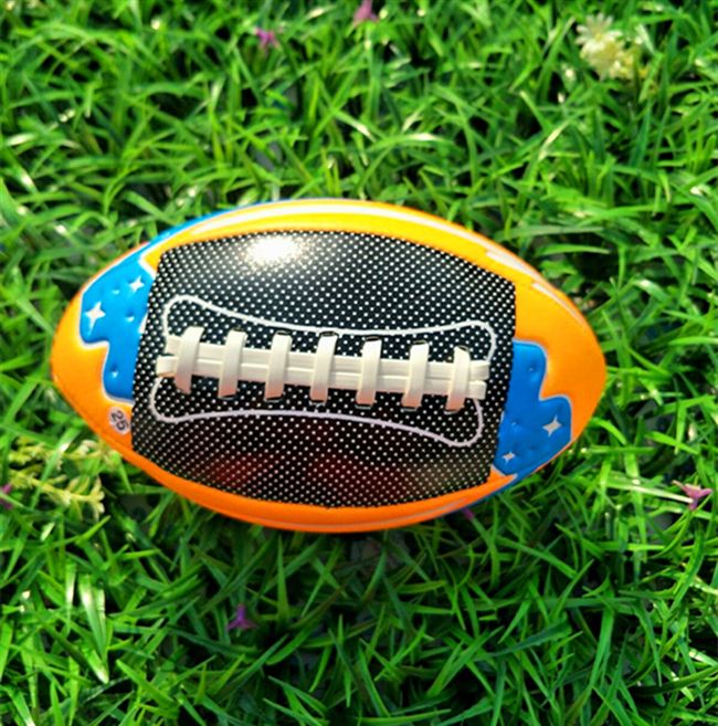 Bán chạy nhất bóng bầu dục số 3 Mỹ pu rugby da mềm cao cấp mẫu giáo trẻ em và thanh thiếu niên giảng dạy đào tạo tay? - bóng bầu dục