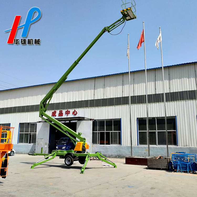 定做曲臂式升降機折臂式升降臺液壓高空作業(yè)車自行走式升降平臺示例圖17