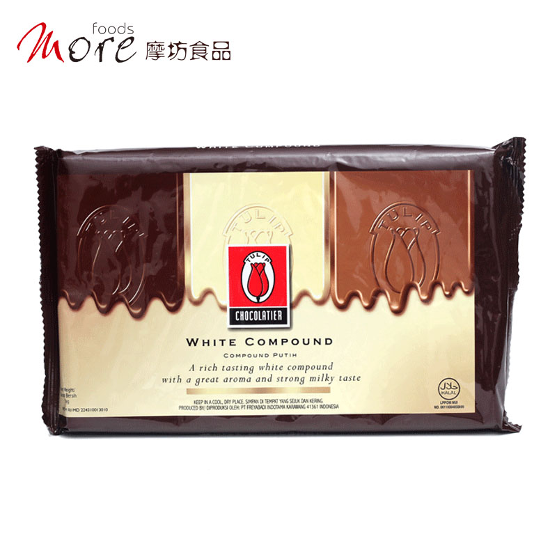 Morfang Indonesia Princess Leia white chocolate (generation of cocoa butter) lumpy 1kg fruit flower special