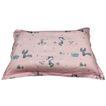 Yinghe baby soft pillow Machine washable cotton pillow Childrens pillow Kindergarten students Young children 6 to 9 years old