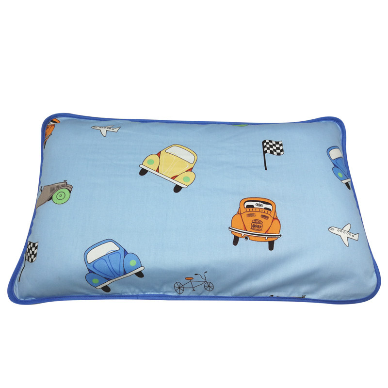 Greeting Crane Baby Pure Cotton Pillow Baby Baby Cartoon Small Child Pillow Core Pillowcase Kindergarten Student 0 3 Years 3 Years Old
