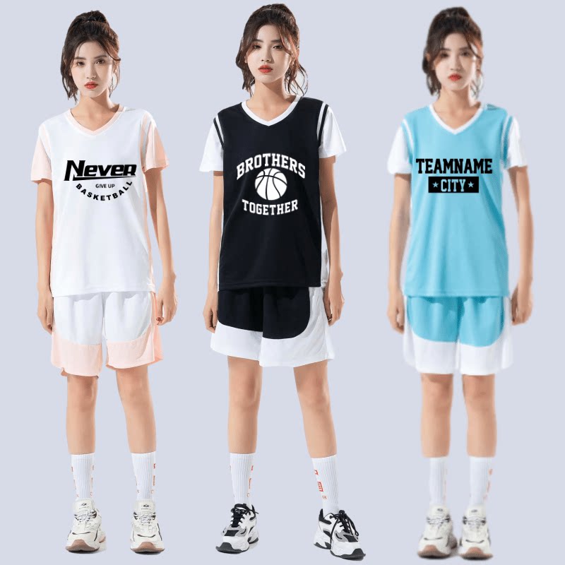 Group Purchase Basketball Suit Men's Custom Short Sleeve Jersey Match Suit Men's And Women's Jersey Volleyball football Feather Team Clothing