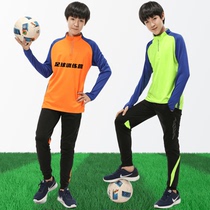 Long sleeve football training suit suit men and women autumn and winter adult children Football suit men Group purchase custom appearance suit
