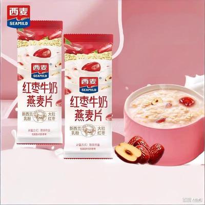 西麦红枣牛奶燕麦片即食早餐