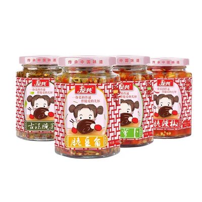 龙共脆萝卜开胃菜泡菜榨菜