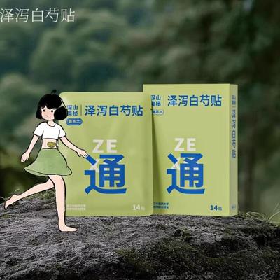 真不二轻通消泽泻白芍贴三伏贴祛湿驱寒膏贴艾草肚脐贴三九艾灸贴