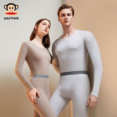 羽毛绒蚕丝发热大嘴猴保暖内衣