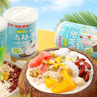 海南特产南国椰奶清补凉6罐