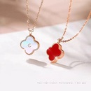 多款可选【女友礼物】银项链四叶草