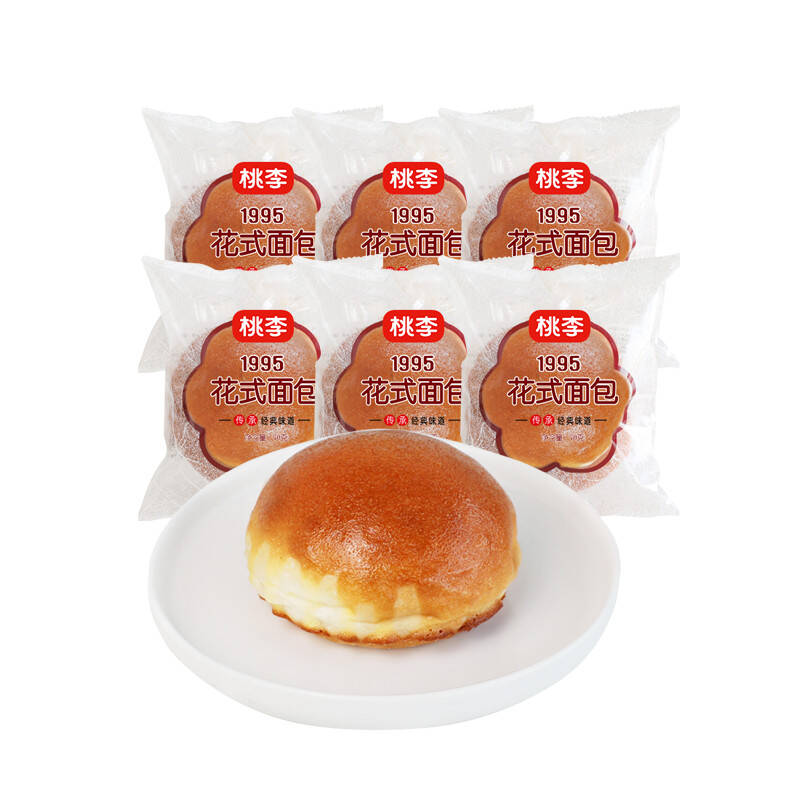 【短保】桃李花式面包营养早餐零食糕点网红小面包吐司酵母组合装