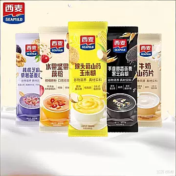 【西麦】营养麦片芝麻糊多口味共15包