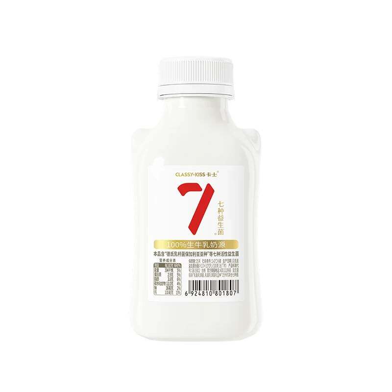 【专享|6件起包邮】卡士低温酸奶007益生菌小奶罐440g/428g*1瓶