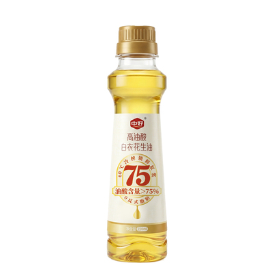 冷榨物理一级压榨高油酸花生油