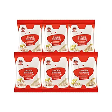 秋田满满DHA深海鳕鱼肠90g*6袋
