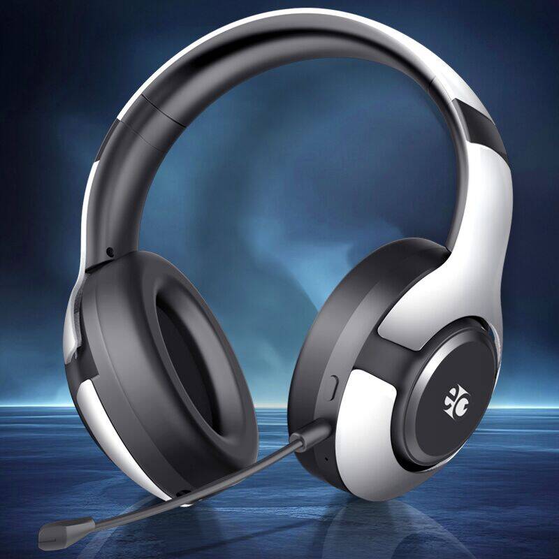 EQX5无线电竞耳机头戴式电脑吃鸡降噪耳麦USB三角洲游戏2.4G蓝牙