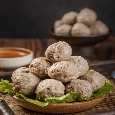 牛绍 顺丰2斤正宗潮汕牛肉丸汕头特产手工牛筋丸子火锅食材烧烤3