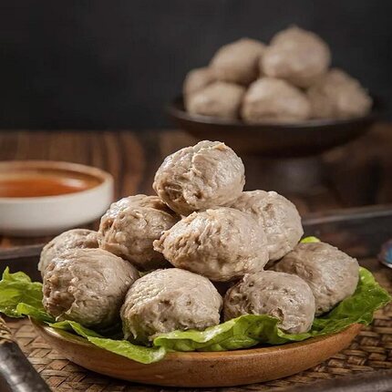 牛绍 顺丰2斤正宗潮汕牛肉丸汕头特产手工牛筋丸子火锅食材烧烤3