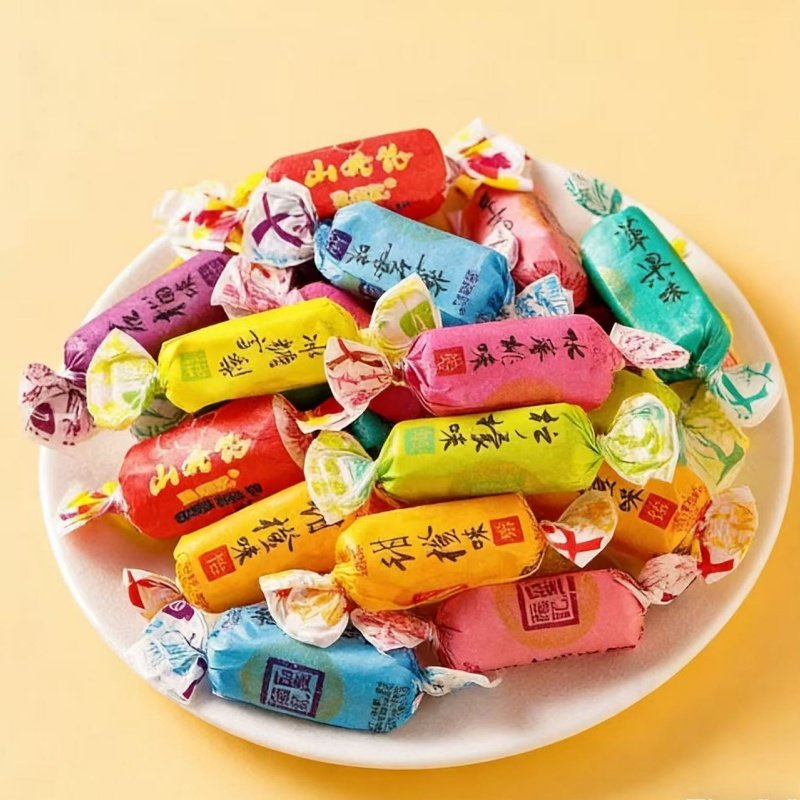 山东高粱饴软糖正宗山东特产网红拉丝口味混合年货零食糖果批发