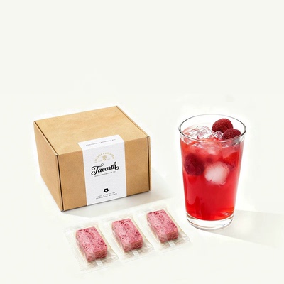 草莓蜜桃乌龙茶块即溶冷泡果茶