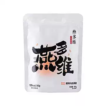【燕多维】蜜桃乌龙燕麦*1袋100g