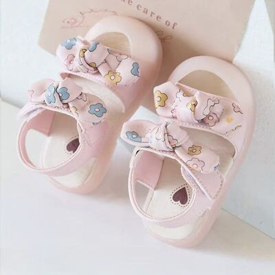 男女宝宝凉鞋夏季包头学步鞋