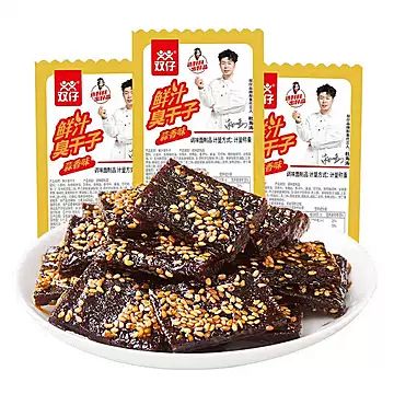 双仔！臭干子爆辣味18包约300g
