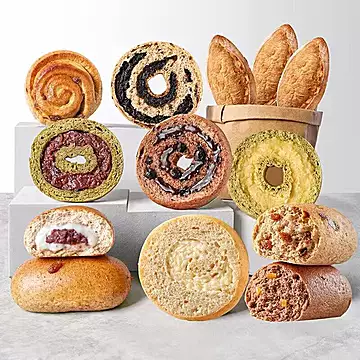 田园主义7口味14只贝果大礼包