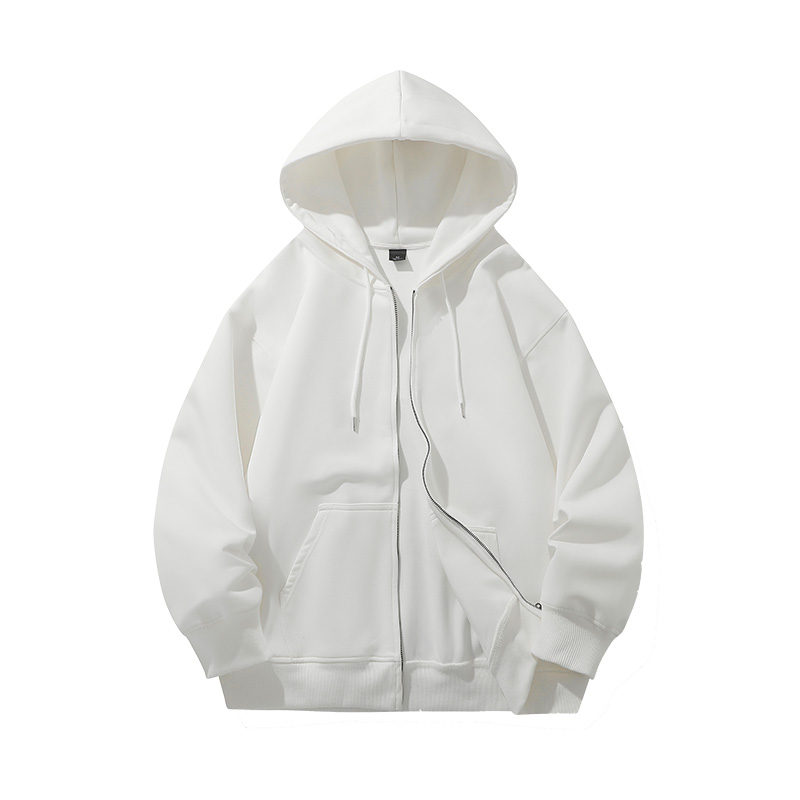 【清仓秒杀款】西域骆驼加绒开衫连帽卫衣